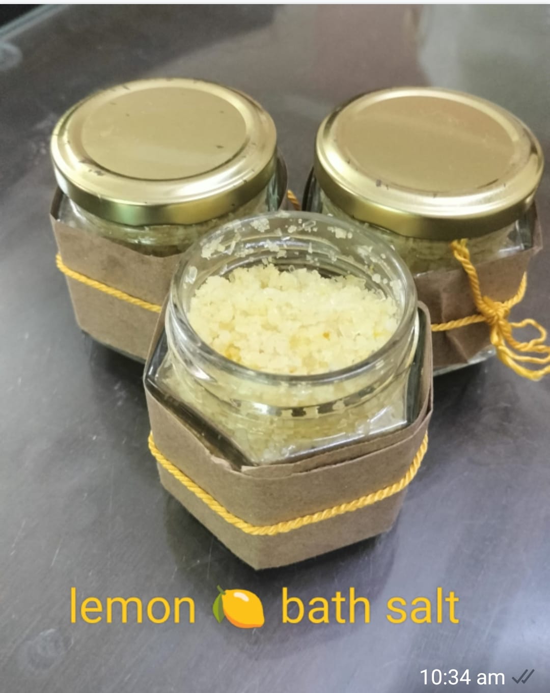 Lemon Bath salt